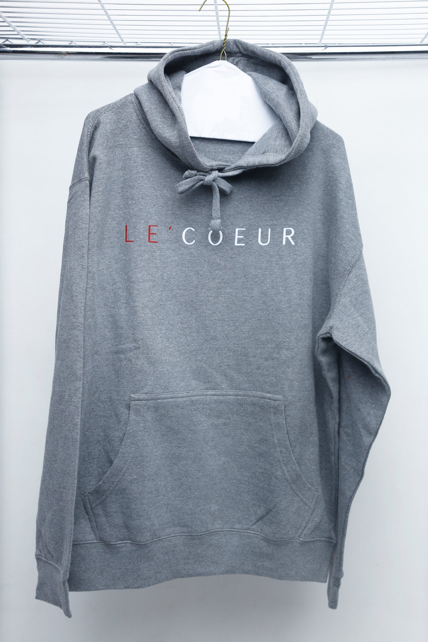 Le'Coeur Grey Signature Hoodie