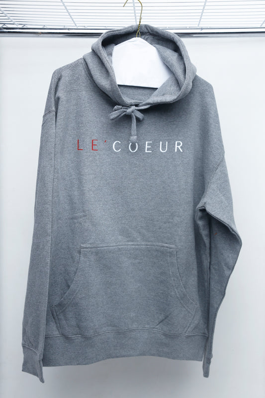 Le'Coeur Grey Signature Hoodie
